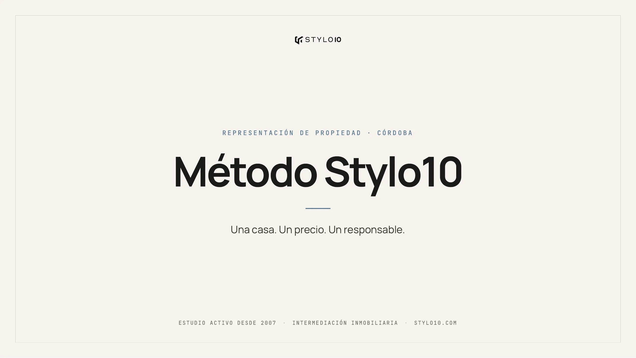 Portada del documento Método Stylo10