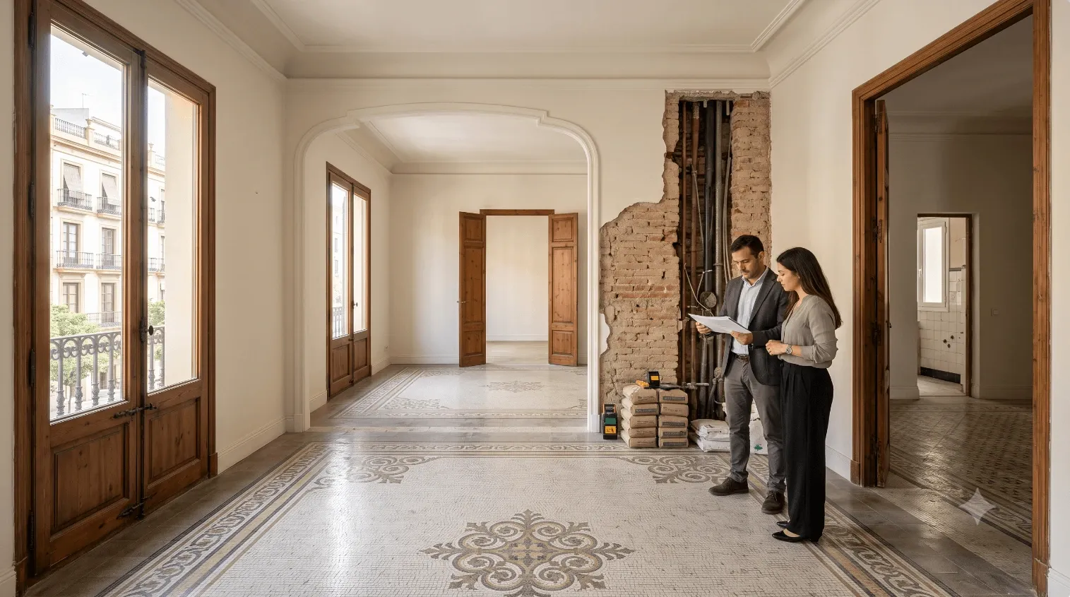 Reforma de una vivienda burguesa en el Centro de Córdoba, Tendillas y Cruz Conde