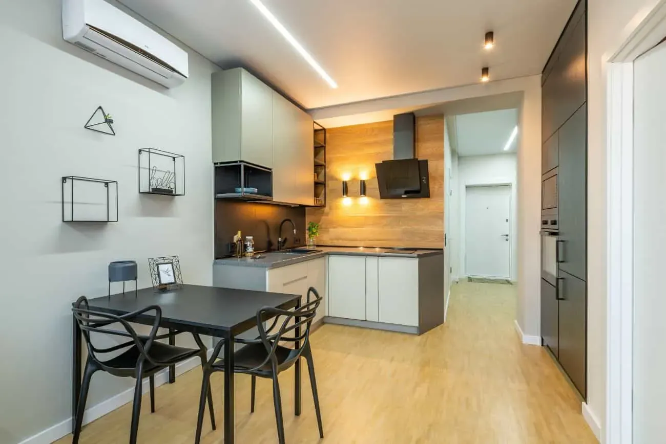Cocina-salón reformado y listo para vender, operación inmobiliaria de Stylo 10