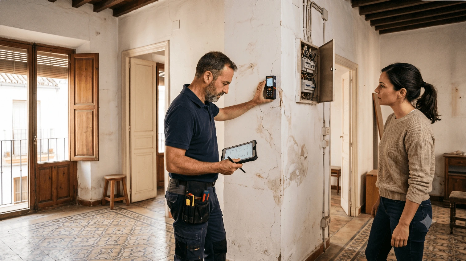 Inspección técnica de una vivienda antes de comprar para reformar en Córdoba